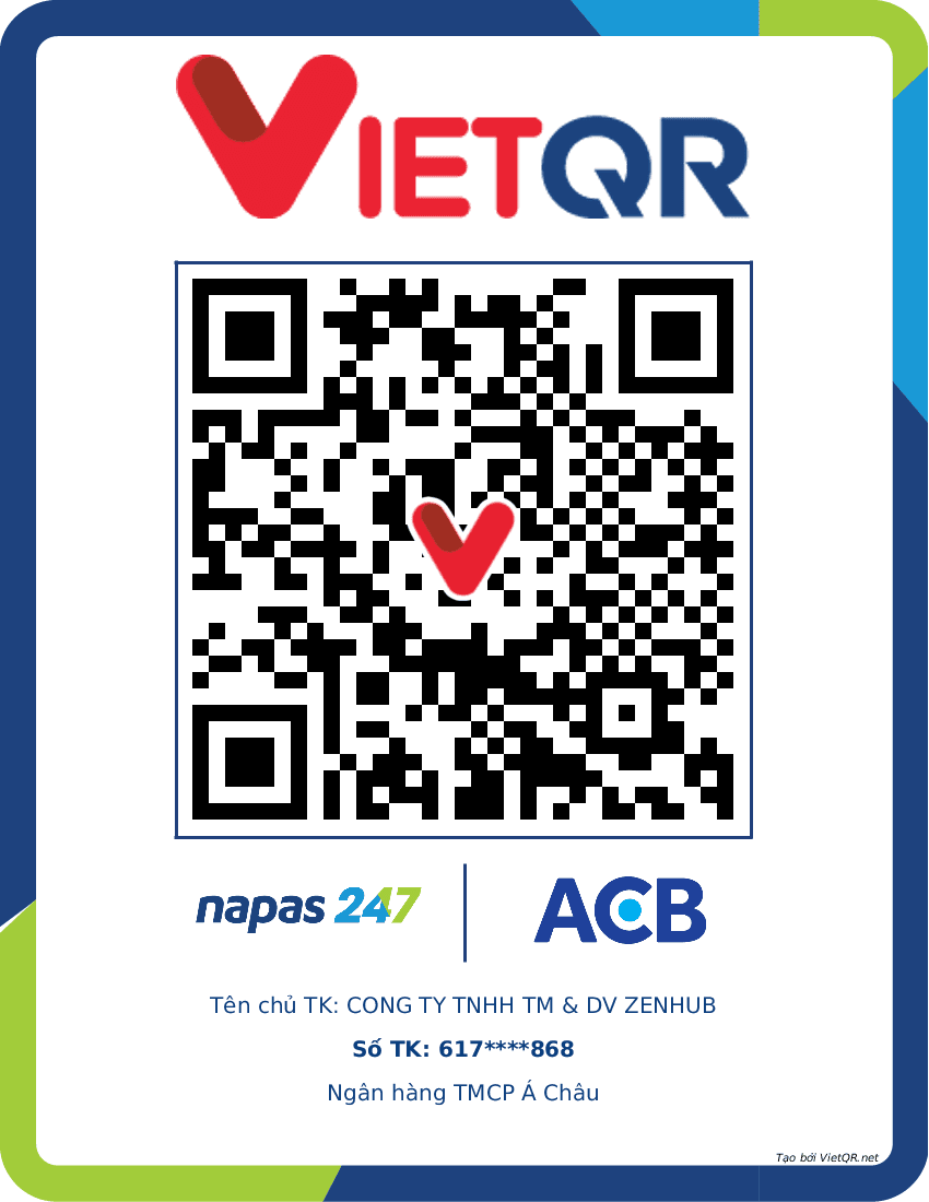 Mã QR Thanh toán Zenhub