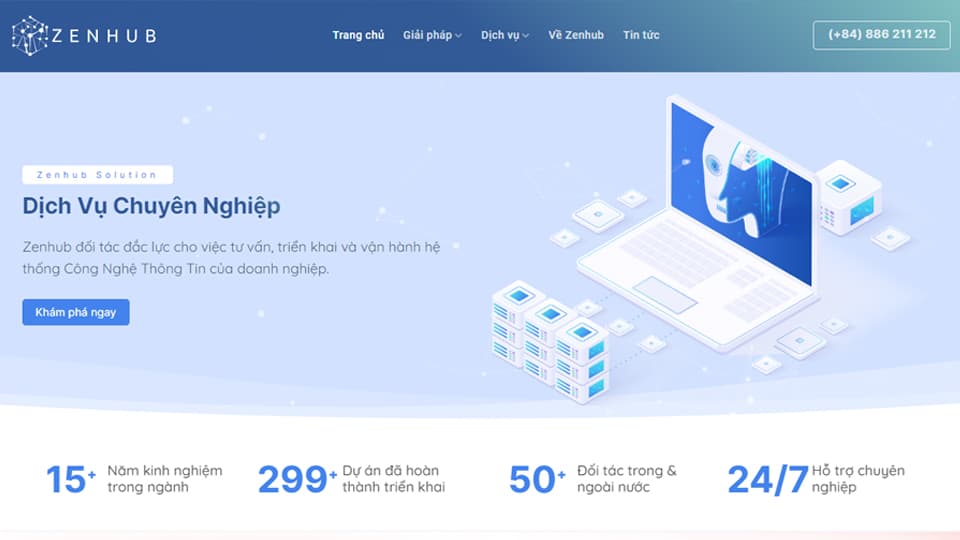 Ra mắt Website Zenhub.vn (Make IT Easier)