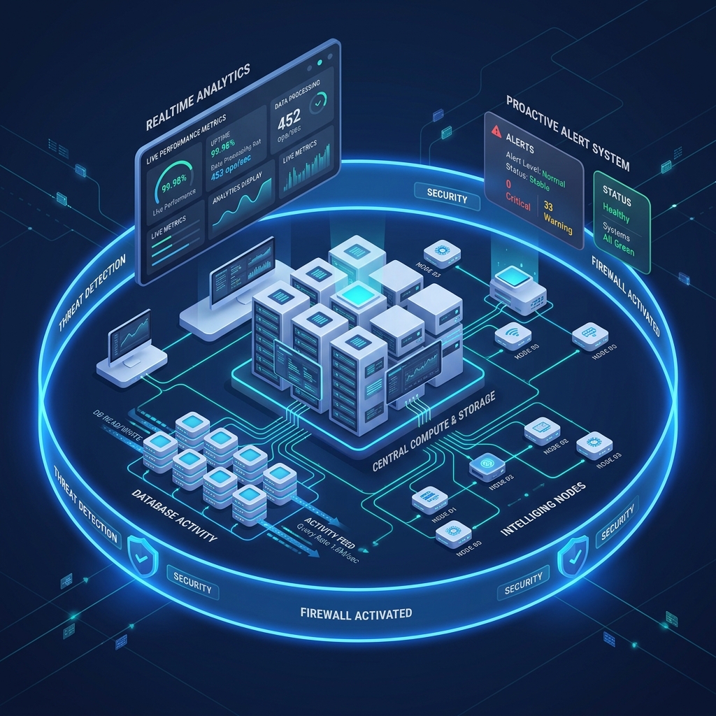 Zenhub Infrastructure 3D Visualization